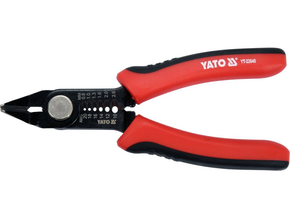 VÁGÓK ÉS YATO YT-22640 KÁBELCSATOLÓ FOGÓ, 140 MM 