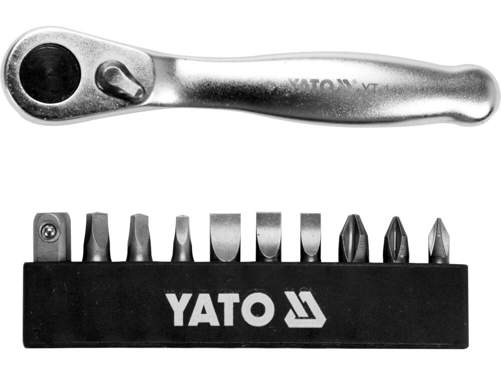 CLICHET CU BITI, YATO YT-14390 1/4, 11 BUC