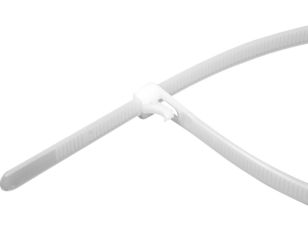 COLIER PLASTIC REUTILIZABIL YATO YT-70662 7,6X150MM 50 BUC, ALB