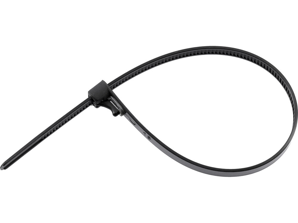 COLIER PLASTIC REUTILIZABIL YATO YT-70674 7,6X250MM 50 BUC, NEGRU