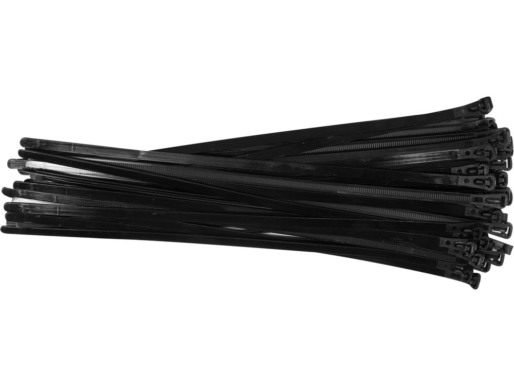 COLIER PLASTIC REUTILIZABIL YATO YT-70676 7,6X350MM 50 BUC, NEGRU