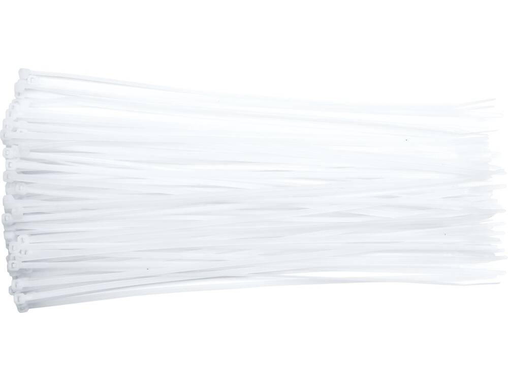 COLIERE DIN PLASTIC VOREL 73885 290X3.6MM, 100 BUC, ALB