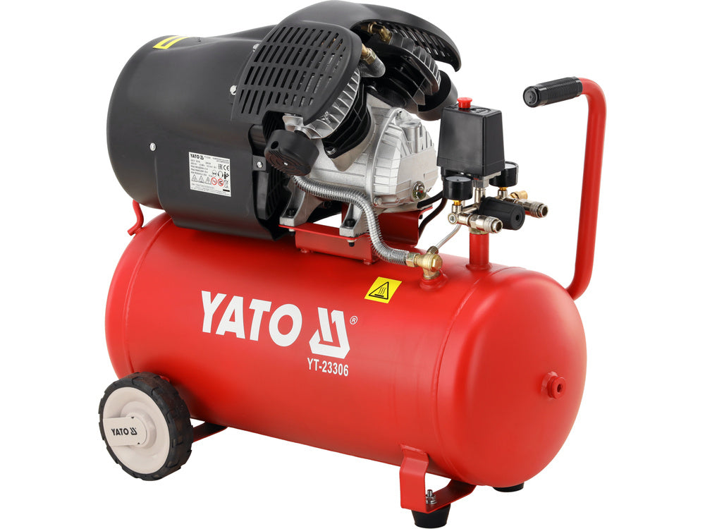 Compresor cu ulei  YATO YT-23306 , 2200 W, 50 l, 412 l/min, 8 bar