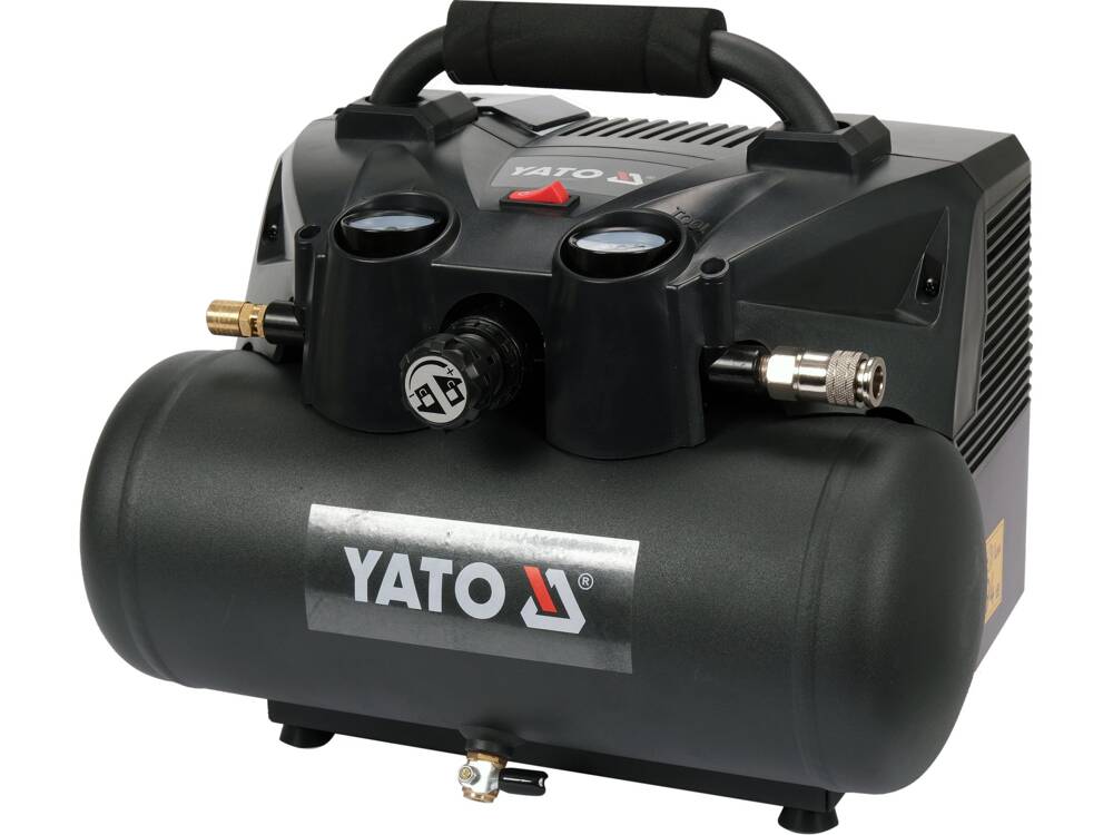LÉGKOMPRESSZOR 6L YATO YT-23242 36V=18VX2, AKKUMULÁTOR NÉLKÜL 