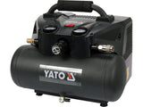 LÉGKOMPRESSZOR 6L YATO YT-23242 36V=18VX2, AKKUMULÁTOR NÉLKÜL 