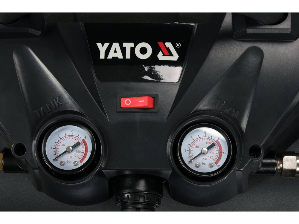 LÉGKOMPRESSZOR 6L YATO YT-23242 36V=18VX2, AKKUMULÁTOR NÉLKÜL 