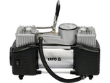 AUTÓKOMPRESSZOR YATO YT-73462 ZSEBLÁMPÁVAL, 250W, 60L/PERC 