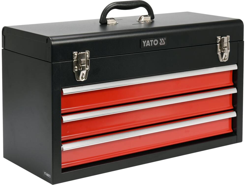 CUTIE DE SCULE YATO YT-08873 METALICA 3 SERTARE