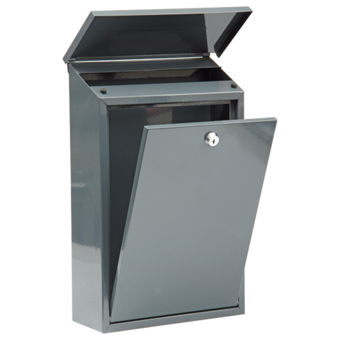 POSTAFIÓK 400X250X100MM, VOREL 78571 SZÜRKE 
