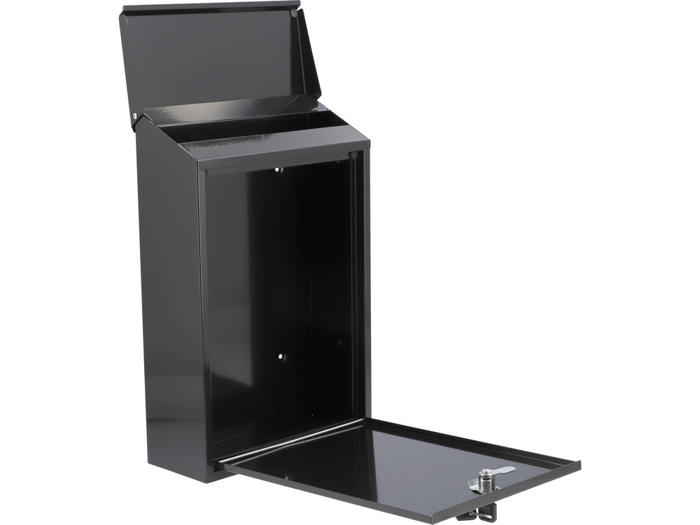 POSTAFIÓK 400X250X100MM, VOREL 78570 FEKETE 