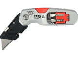 Cutit cu lama trapezoidala retractabila YATO YT-75210 - imagine 5