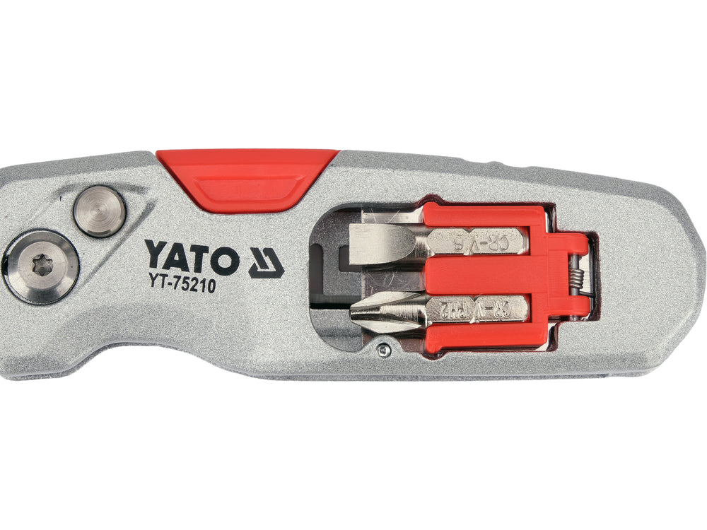Cutit cu lama trapezoidala retractabila YATO YT-75210 - imagine 6