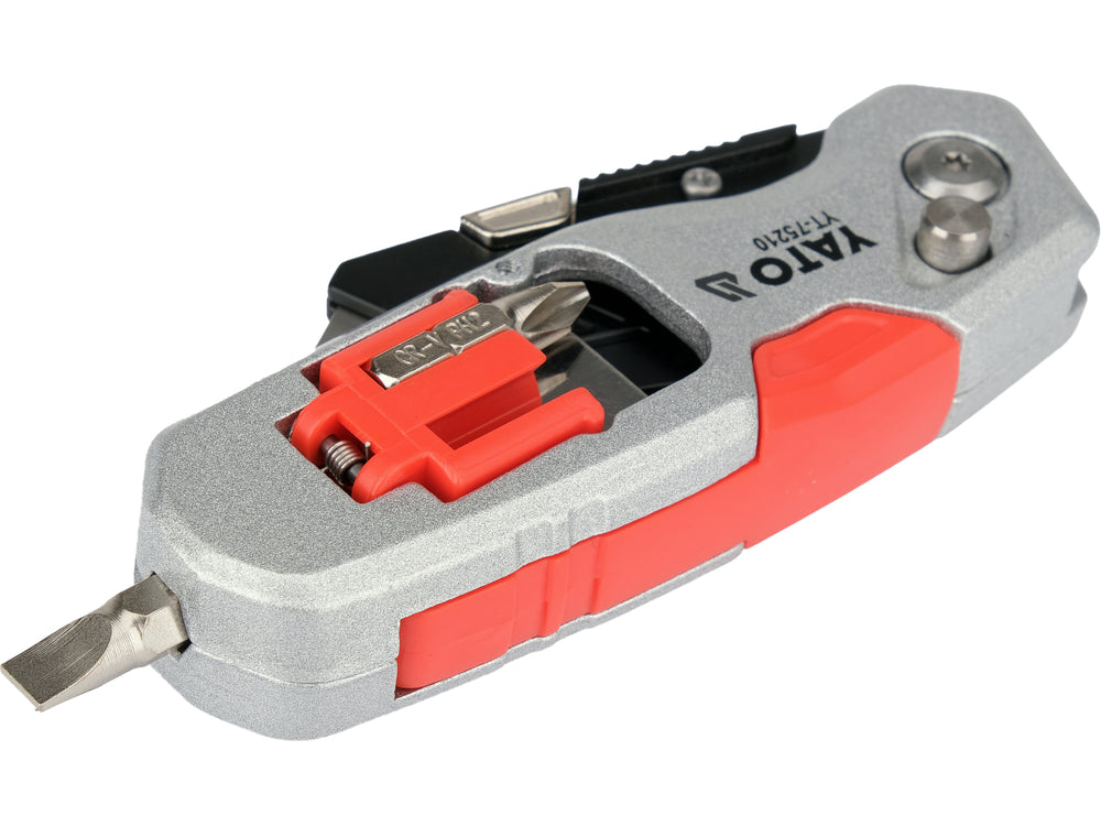 Cutit cu lama trapezoidala retractabila YATO YT-75210 - imagine 8