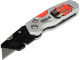 Cutit cu lama trapezoidala retractabila YATO YT-75210 - imagine 9