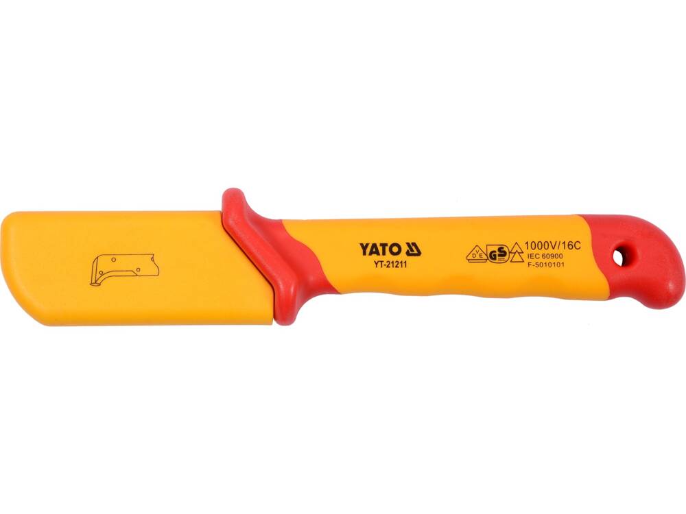 155 MM-ES SZÉTCSATLAKOZÓ KÉS, YATO YT-21211 VDE 