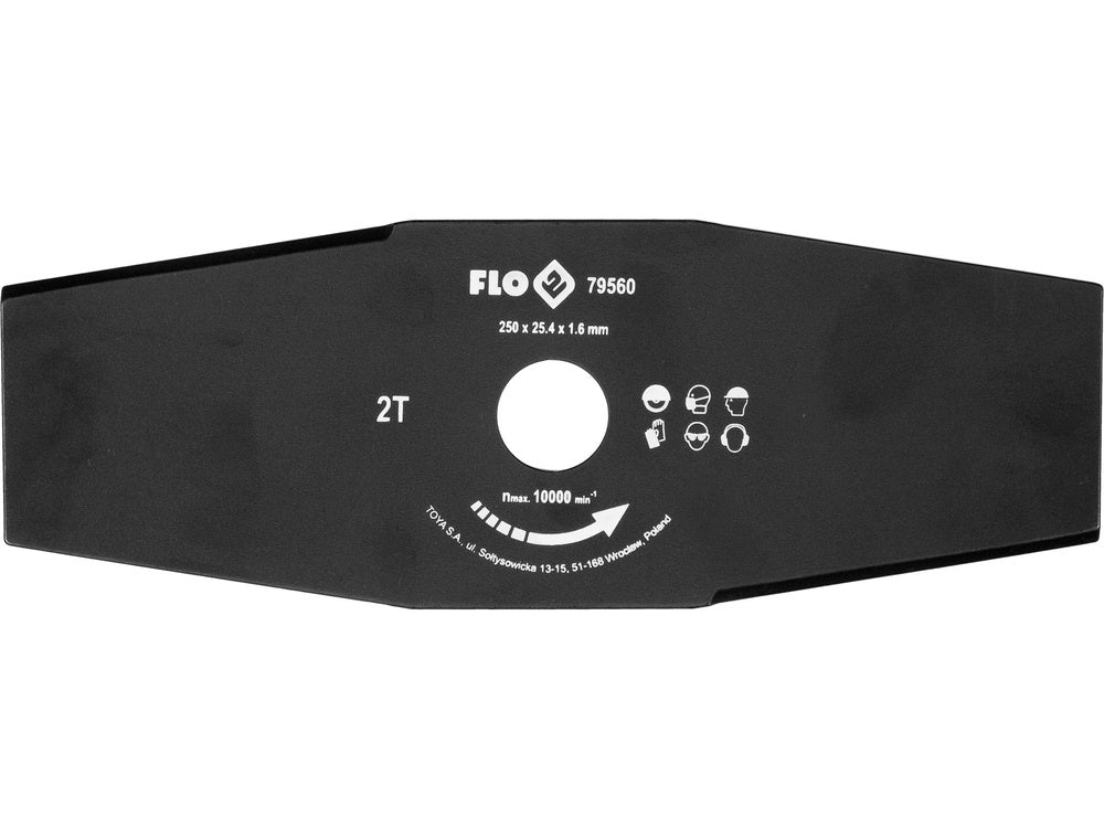 CUTIT PENTRU MOTOCOASA FLO 79560 250MM/25,4MM