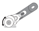 VÁGÓ YATO YT-75360 45 MM-ES LEKEREKÍTETT PENGÉVEL 