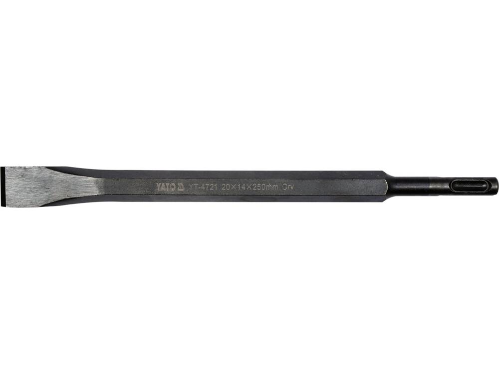 CHISEL SDS+, 20X14X250MM, YATO YT-4721 CR-V 
