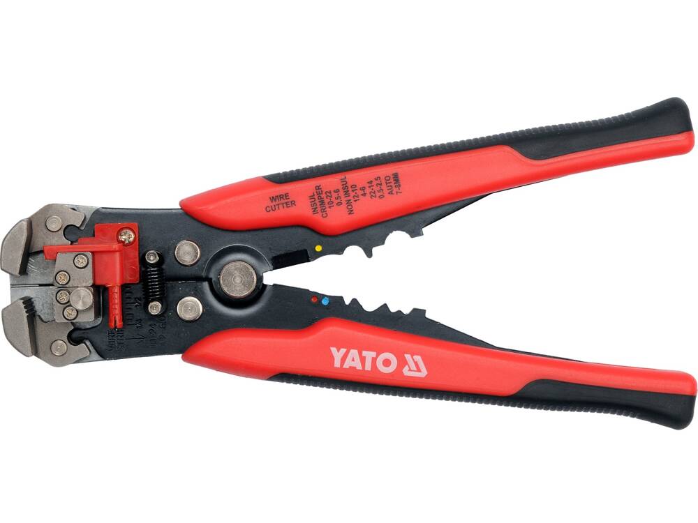 UNIVERZÁLIS KÁBELCSATOLÓ ÉS YATO YT-2270 KRIMPELŐ FOGÓ 