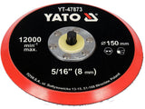 DISC DE LUSTRUIT YATO YT-47873 CU VELCRO 150MM TH 5/16