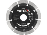 DISC DIAMANTAT SEGMENTAT, YATO YT-59961 115X22.2X1.8MM