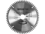 DISC FIERASTRAU CIRCULAR YATO YT-6091 PENTRU ALUMINIU 200X30X60MM