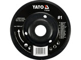 DISC RASPEL LEMN, YATO YT-59168 DEPRESAT, 125X22.2MM, NR1
