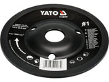 DISC RASPEL LEMN, YATO YT-59167 DEPRESAT, 125X22.2MM, NR1