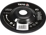 DISC RASPEL LEMN, YATO YT-59170 DEPRESAT, 125X22.2MM, NR3