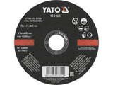 YATO YT-61025 FÉMVÁGÓ KORONG ÉS ROZSDAMENTES ACÉL 125X1.0X22.2MM 