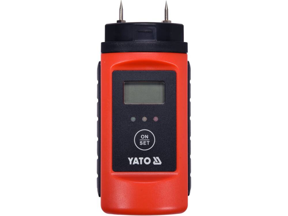 DISPOZITIV MASURAT UMIDITATE YATO YT-73141 PENTRU LEMN SI MATERIALE DE CONSTRUCTII, GAMA DE MASURARE 0,2 ~ 60%