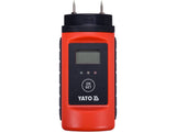 DISPOZITIV MASURAT UMIDITATE YATO YT-73141 PENTRU LEMN SI MATERIALE DE CONSTRUCTII, GAMA DE MASURARE 0,2 ~ 60%
