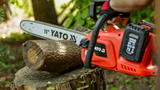 LÁNCFŰRÉSZ 16 2X18V, YATO YT-828131 2X4AH + DUPLA TÖLTŐ 