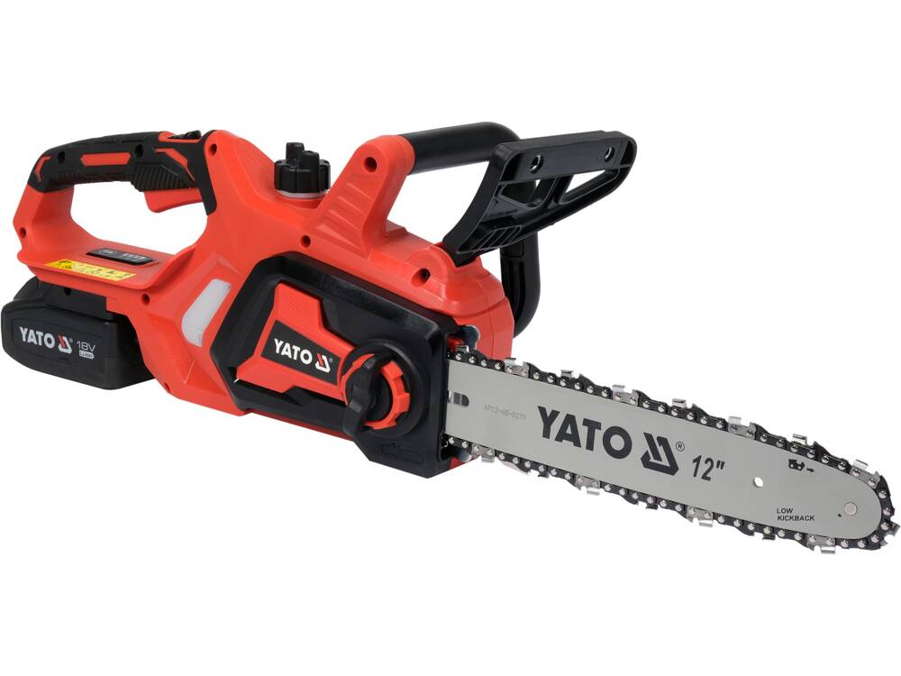 LÁNCFŰRÉSZ YATO YT-828137 18V, 12, 4AH AKKUMULÁTOR