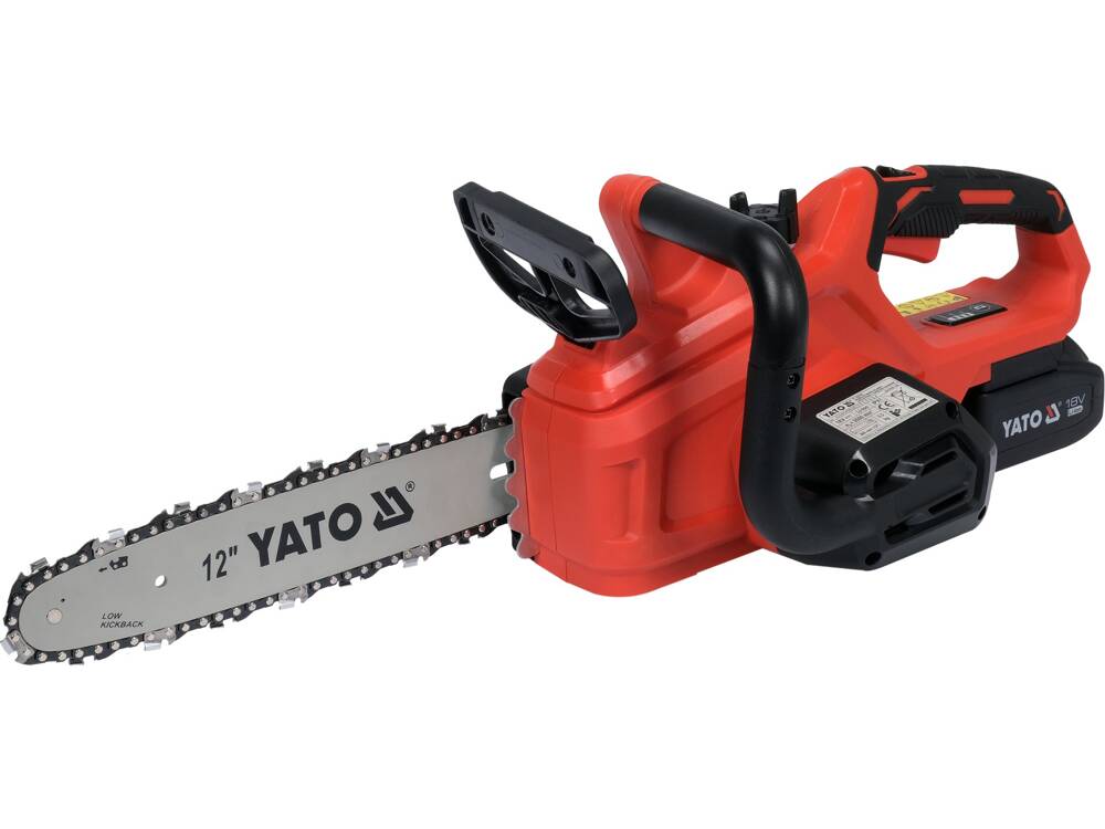 LÁNCFŰRÉSZ YATO YT-828137 18V, 12, 4AH AKKUMULÁTOR