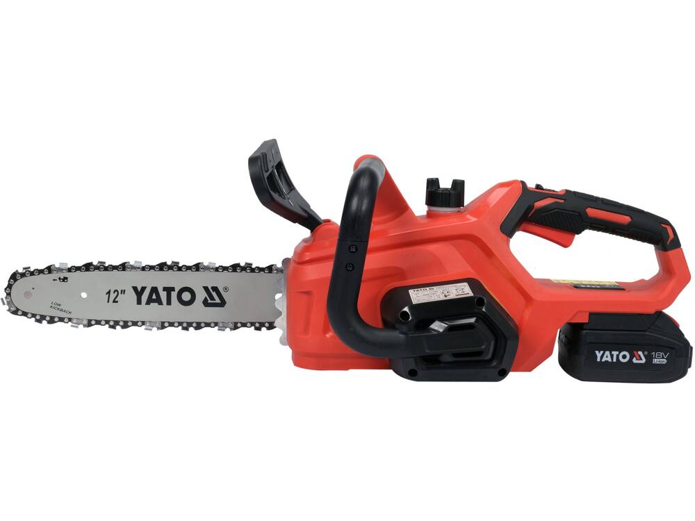 LÁNCFŰRÉSZ YATO YT-828137 18V, 12, 4AH AKKUMULÁTOR