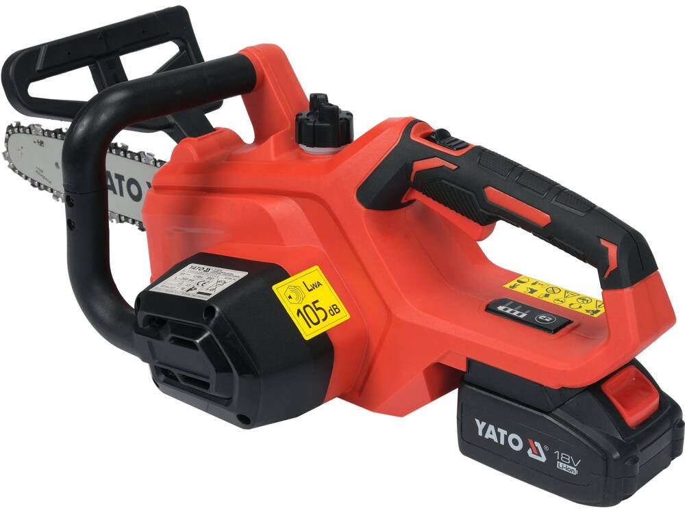 LÁNCFŰRÉSZ YATO YT-828137 18V, 12, 4AH AKKUMULÁTOR