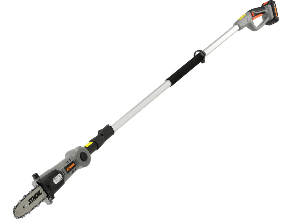 LÁNCFŰRÉSZ STHOR 20V STHOR 78204 TELESZKÓPOS, 20CM, 1X2AH 