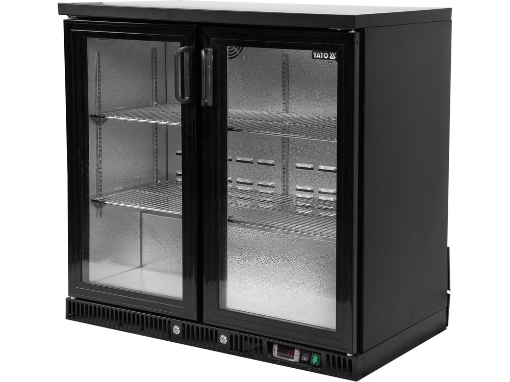 HŰTŐSZEKRÉNY YATO YG-05355 ÜVEGEKHEZ, 2 AJTÓS, 920X515X905MM, 227L 