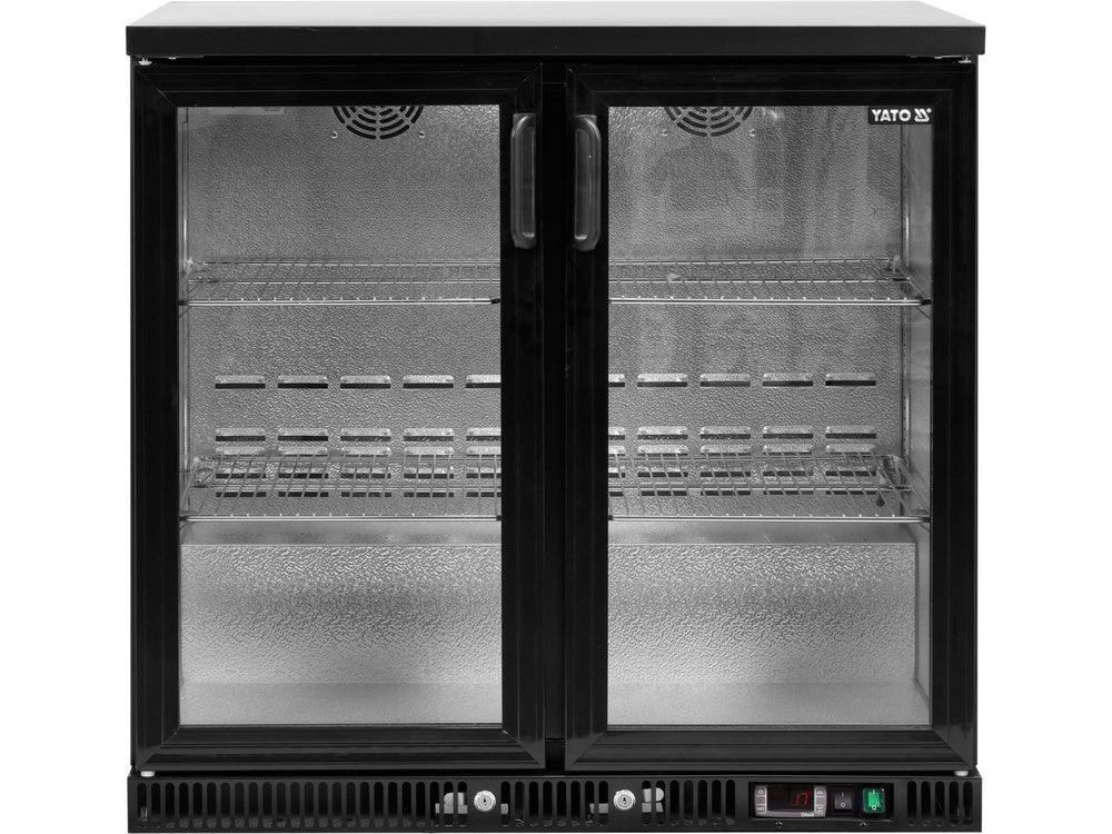 HŰTŐSZEKRÉNY YATO YG-05355 ÜVEGEKHEZ, 2 AJTÓS, 920X515X905MM, 227L 