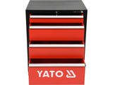 SZERSZÁMSZEKRÉNY YATO YT-08933 660X457X863MM, 4 FIÓKOS 