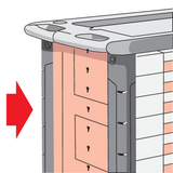 DULAP SCULE 7 YATO YT-55308 SERTARE, ECHIPAT CU 157 PIESE