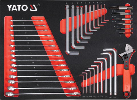 DULAP SCULE 7 YATO YT-55308 SERTARE, ECHIPAT CU 157 PIESE