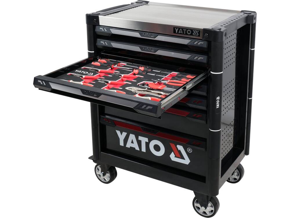 DULAP SCULE 7 YATO YT-55308 SERTARE, ECHIPAT CU 157 PIESE