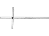 YATO YT-70792 ÁLLÍTHATÓ ABLAKOZÓ DERÉKSZÖG ALUMÍNIUMBÓL, H-1270MX560MM 