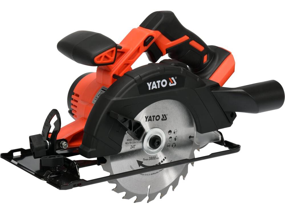 KÖRFŰRÉSZ 165MM YATO YT-82811 18V, AKKUMULÁTOR NÉLKÜL 