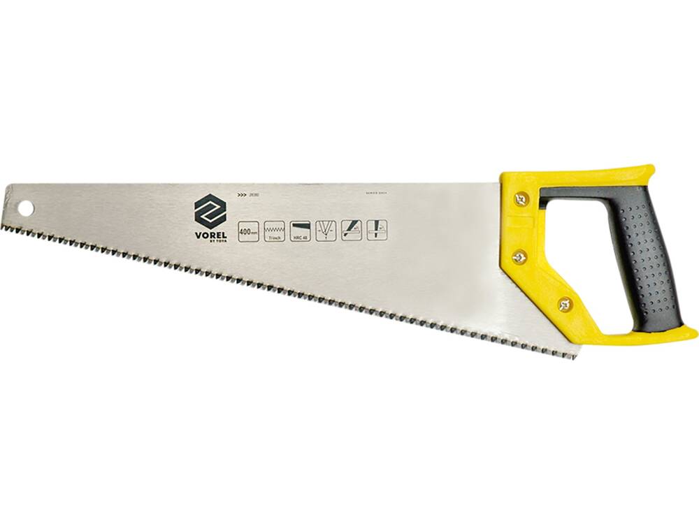 VOREL 28380 FOGÚ FŰRÉSZ - 3 ÉLŰ, 400MM 