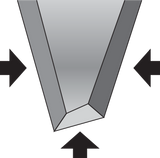 FLO ÁGFŰRÉSZ 28611 240MM 