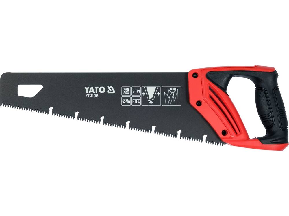 FIERASTRAU PENTRU LEMN YATO YT-31095 CU ACOPERIRE PTFE, 350MM