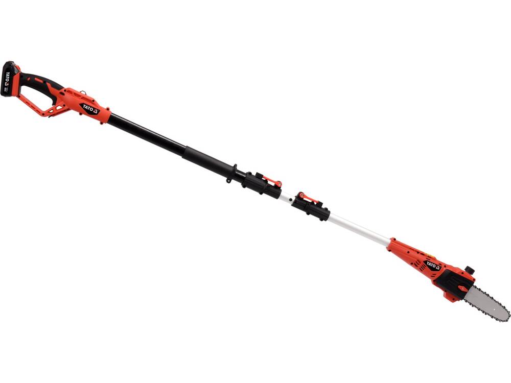 TELESZKÓPOS FŰRÉSZ 18V, YATO YT-82836 2.0AH AKKUMULÁTOR + TÖLTŐ 